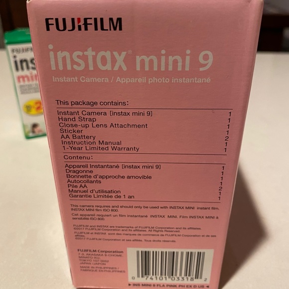 *SOLD* Instax Mini 9 + Twin Pack Film *NWT* - Picture 4 of 7